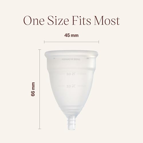 Image of DIVA Cup - Medical Grade Silicone Cup for Period Care - Reusable Menstrual Cup - Up to 12 Hours of Continuous Wear - Model 2 (for Wide Vaginal Canals, Post-Partum & Ages 35+)