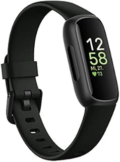 Fitbit Inspire 3 by Google – Gesundheits- & Fitness-Tracker Damen / Herren - Herzfrequenzmessung, Stressmanagement, Schlafanalyse & bis zu 10 Tage Akkulaufzeit – Fitnessuhr kompatibel mit Android/iOS