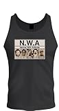 Narcos Pablo Escobar NWA with Attitude Mens Plata o Plomo Columbian Drug Lord Medellin S - 2XL Tank Top Shirt S