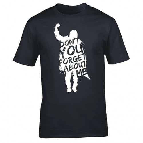 Inspired by The Breakfast Club Don't You Forget About ME T-Shirt Black XXL