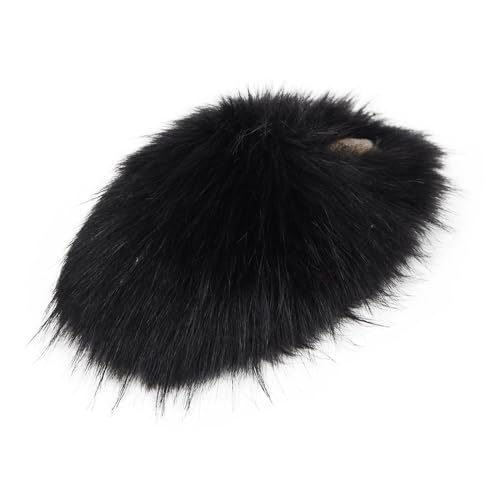 ZSGYCHCY Women's Winter Faux Fur Slides House Slippers Fluffy Sandals Furry Slide Indoor Outdoor2