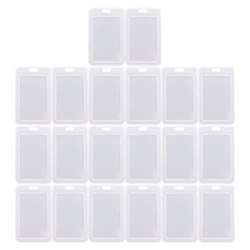 Porte-cartes transparents avec rabat en plastique lot de 30 pour éviter l'usure de votre carte de bus
