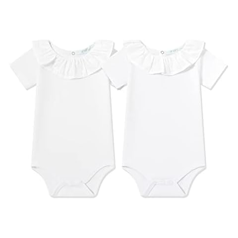 Amomí Body Cuello Batista Bebe-Unisex Pack de 2 Pcs 1-24Meses Cover