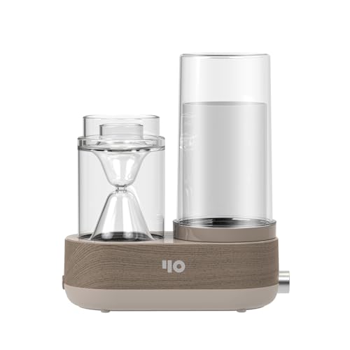 Y&O Glass Essential Oil Diffuser 1600ml Steam Aromatherapy Diffuser with Glass Reservoir Auto-Off Natural Fragrance Oil Vaporizer Humidifier for Home Office Spa Yoga