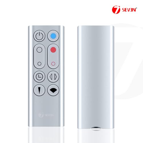 Image of 7SEVEN Compatible Dyson Fan Remote for HP00 & HP01 | Pure Hot + Cool Air Purifier Heater Fan | Heat & Cool Function | Non-Magnetic Housing | CR2032 Battery | Match Keys Exactly with Existing Remote