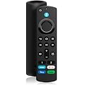 Spare Voice Remote for Replacement for 4K/4K MAX Stick (2nd/3rd Gen), Cube, Lite, HD with Power, Volume Buttons, Voice Search – for Living Room, Bedroom, Office