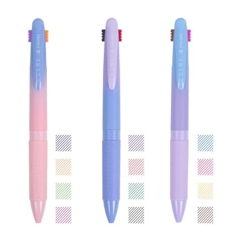 COLNK 4 Colors Ballpoint Pens Cover