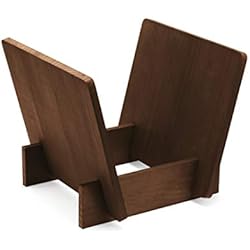 Estanterias Record Dynavox Soporte ST40 para discos de vinilo de madera de pino, para hasta 40 LP´s y simples, color marrón oscuro