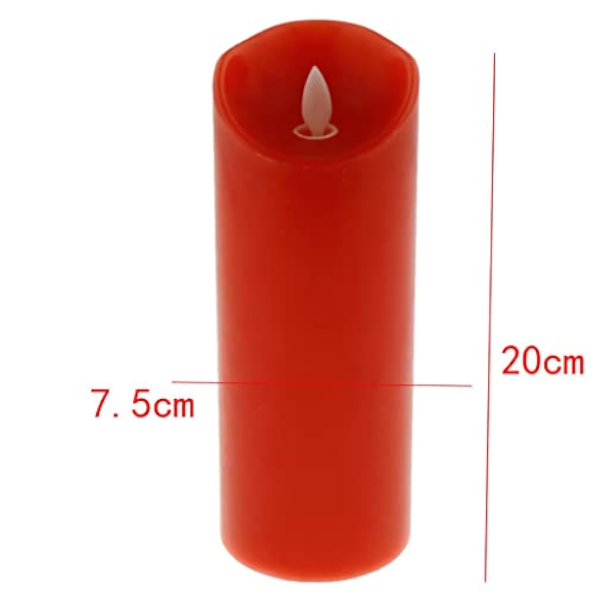 Flameless LED Pillars Tea Light Candles for Weddings