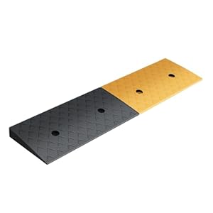 Rubber Threshold Ramp, Heavy Duty Driveway Curb Ramp, Car Slope Ramp For Loading Dock, Garage, Sidewalk, Truck, Motorcycle 7 31hqpdsqvgl. sl500 . ss300