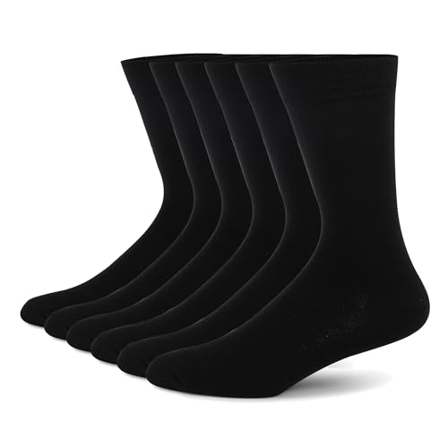 Image of HHX YONLEE Dress Socks 5 /6 /10 Pairs Crew Argyle Colorful Cotton Novelty Casual Happy Fun