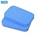PATIKIL Table Tennis Rubber Care Sponge, 2 Pack Ping Pong Paddle Cleaning Sponge Racket Pat Cleaner, Blue