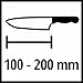 Original Einhell Schleif-Vorrichtung für lange Messer (Schleifer-Zubehör, passend für Einhell Nass-Schleifer TC-WG 200, geeignet für 100-200 mm lange Messer)