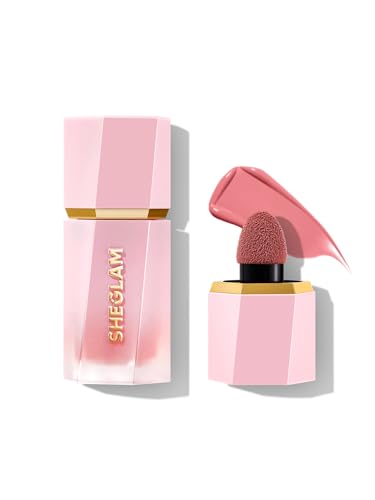 Image of SHEGLAM Color Bloom Liquid Blush Makeup for Cheeks Matte Finish -Real Deal