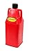 FLO-FAST Pro 10.5-Gallon Fluid Container, Portable, Durable, Made in USA – Marine, ATV, Automotive, Agriculture (Red)