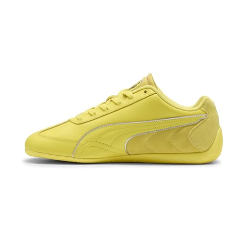 PUMA Mens Scuderia Ferrari Speedcat Sneakers Shoes Casual - Yellow3