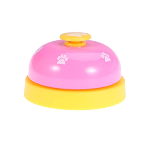 Toddmomy Pet Training Bells Dog and Puppy Potty Trainer Loud and Sound for Communication Prevents Barking Easy to Use Random