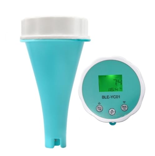 TIMDU 6 in1 oABluetooth eX^[ Ph/Orp/Ec/Tds xcfeX^[ h IP67 Bluetooth tA|[^uAxAk͔|//v[/p (u[,o)