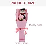 PRETYZOOM Ramillete de Flores de Jabón Perfumado con Osito de...