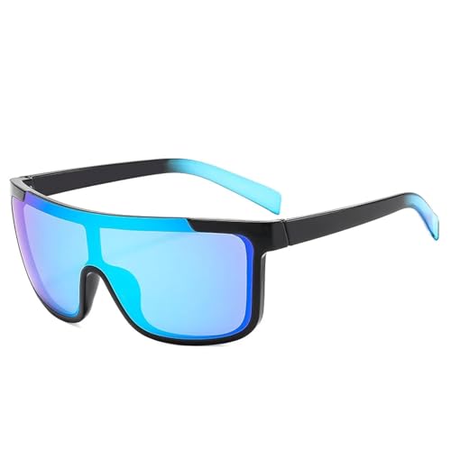 Lunettes de soleil vintage tendance hommes femmes style punk sport cy large