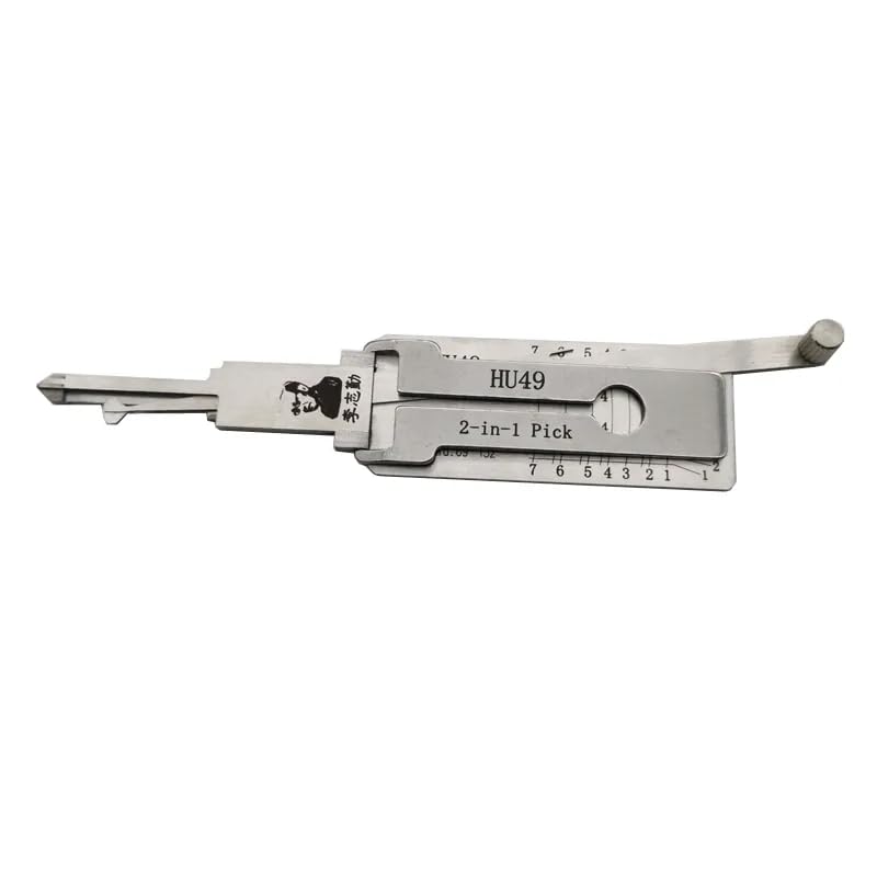Auto LiShi HU49 2 in 1 Lock Pick and Decoder for Car, Car Key Reader, Professional Locksmith Tools (HU49)