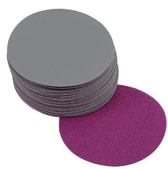MACHSWON 3 Inch Silicon Carbide Sandpaper Wet Dry Sanding Discs Hook and Loop Sanding Disc 2000 Grit 30pcs