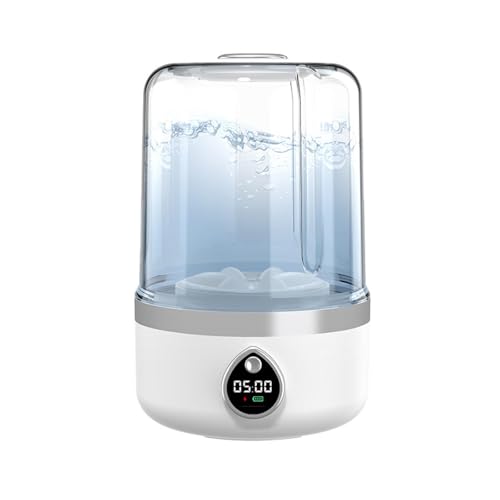Mini Lavadora Portátil para Ropa Interior Recargable, Compacta, De 1.5 L Lavadora Camping para Prendas Delicadas Calcetines Toallas