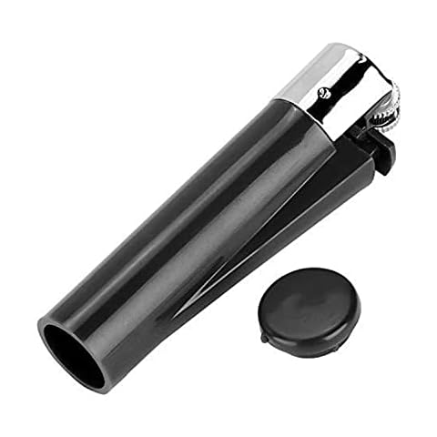 Genrise Stash Lighter Secret Stash Diversion Lighter with Hidden Storage Secret Compartment Safe for Diversion and Hiding Private Items at Home, Festivals, Car, Travel etc (Black) Cover
