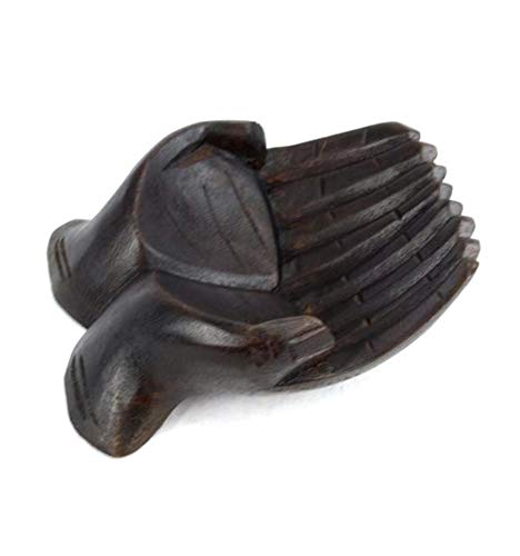 Escultura manos vacío, bolsillo o-Expositor para tarjetas de visita