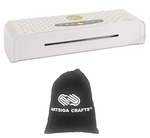 Heidi Swapp Mini Minc 6&#34; Foil Applicator (US Version) 1-Pack HS370671 Bundled With Artsiga Crafts Small Project Bag
