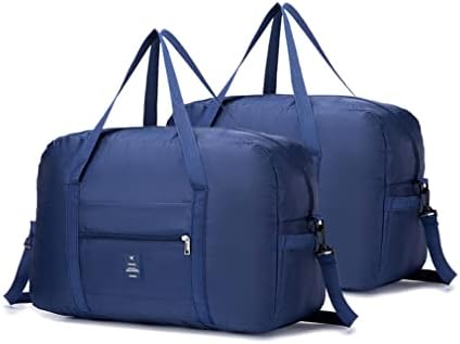 SPAHER 2Pcs Cabin Bag 40x20x25 Ryanair Foldable Travel Duffle Bag Carry-on Hand Luggage Small Under-seat Cabin Bag Lightweight Holdall Suitcase Handbag