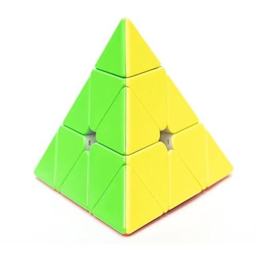 Image of GAN Pyraminx M Enhanced Magnetic Speed Cube | Upgraded Core-Edge System, Honeycomb Design & GES Springs | Lightweight 66g, Fast Turning & Stronger Magnetic Feel, Frosted