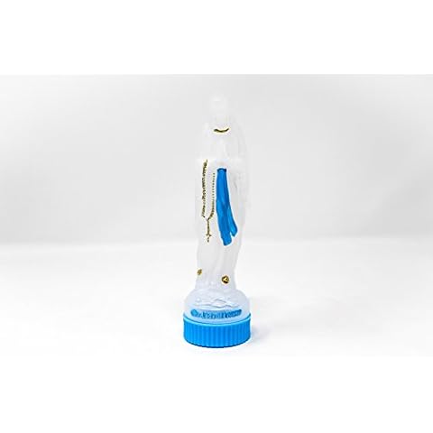Our Lady of Lourdes Virgin Mary Statue with Holy Water Cover