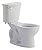 American Standard 215DB104.222 Cadet Pro 1.28 GPF 2-Piece Round Front Toilet with 10-in Rough-in, Linen