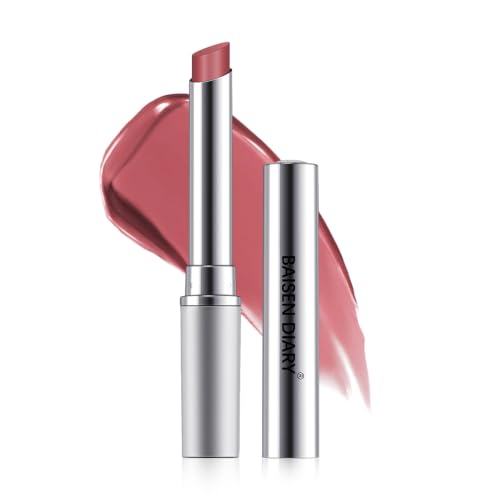BAISEN DIARY Pink Honey Lipstick Tinted Lip Balm - Sheer Hydrating Lipstick for All Skin Tones...