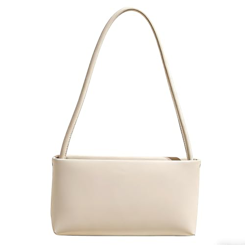 Bolso pequeño de hombro para mujer color blanco roto