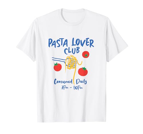 Pasta Lover Club Fourchette à Spaghetti Amusante pour tomates T-Shirt