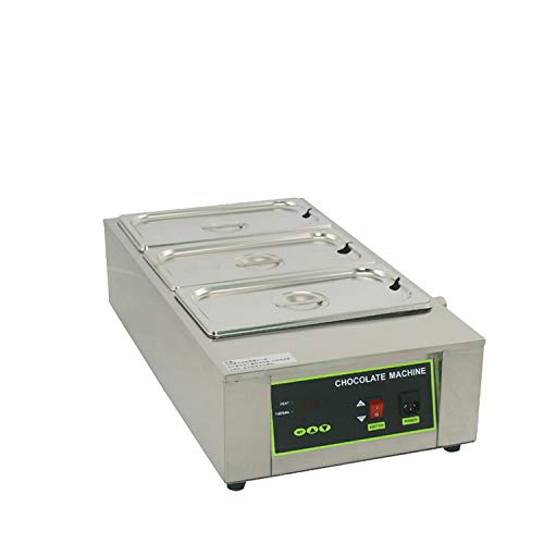 Fuente de chocolate eléctrica 3 tanques 26.45 lbs