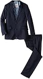 Appaman Big Boys' Two Piece Classic Mod Suit In Navy, Navy Blue, 14