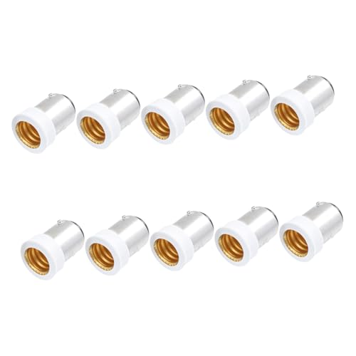Beaupretty 10個 からへ変換ランプソケットアダプター 耐久性ランプホルダー変換器 対応 簡単取付 ガレージ 作業場向け