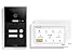 Produktbild GVS - 2-Familienhaus IP Video Türsprechanlage AVS1350U - Mit 2x7 Zoll Monitor, App, HD-Kamera & Türöffner Funktion - Türklingel | Sprechanlage | Gegensprechanlage