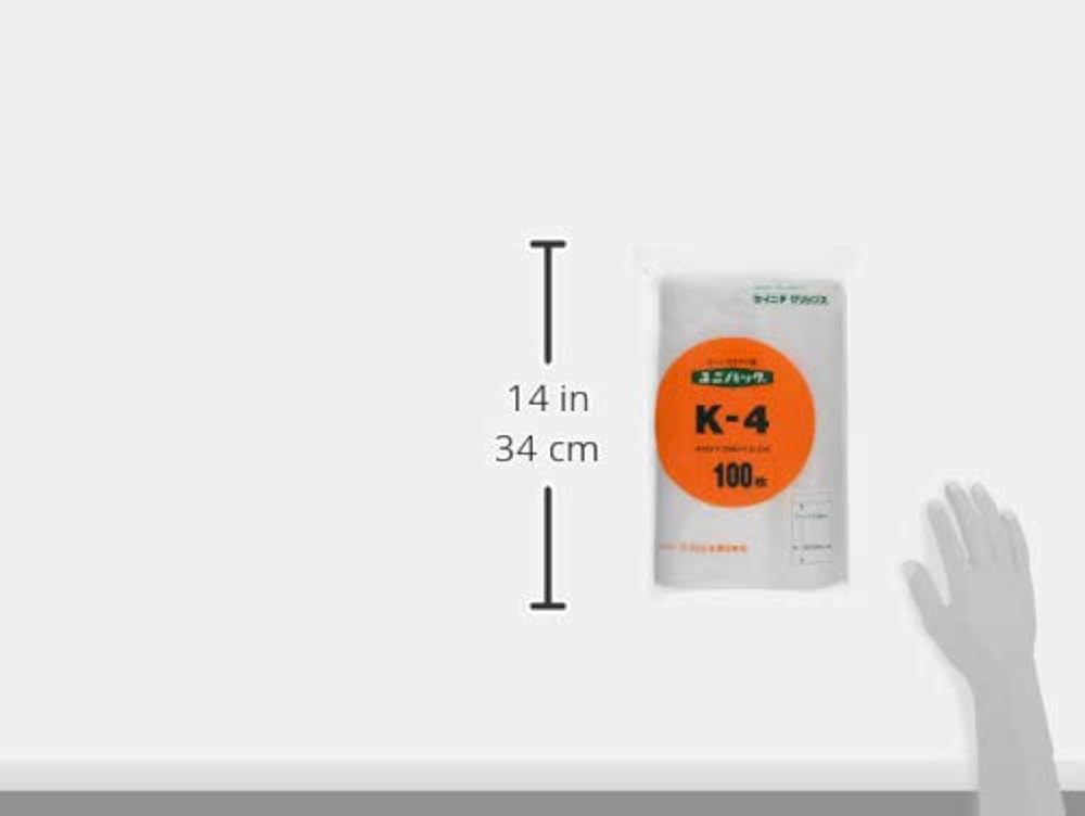 Amazon.co.jp: セイニチ 生産日本社 ユニパック(チャック付ポリ