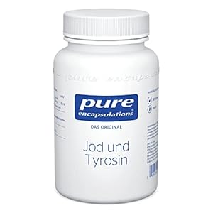 Pure Encapsulations Jod und Tyrosin 60 Kapseln