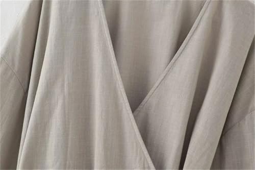 Women's Set Trousers Double Placket Kimono Style Top Chic Suit2