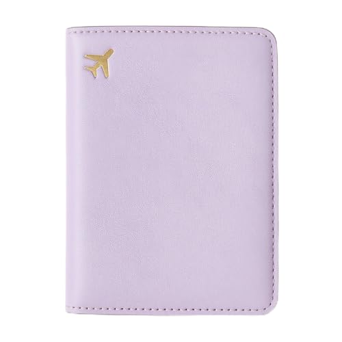 toTravelGear Passport Holder for Travel PU Leather Waterproof Rfid Blocking Travel Wallet Passport Cover