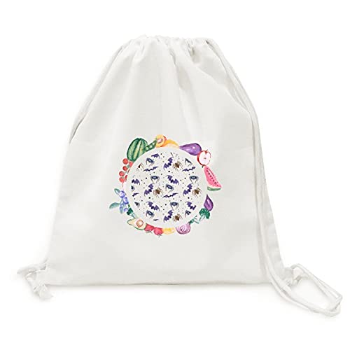 Sac en tissu pliable araignée noire cobweb idée cadeau originale pour transporter les légumes