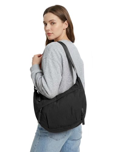 Bolso cruzado de lona para mujer tipo hobo miniatura 2