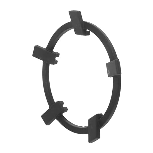 Homoyoyo Soporte para Wok de Hierro Estante Antideslizante para Cocina de Gas Soporte para Olla y Sartén Accesorio de Cocina Resistente y Duradero para Hogar