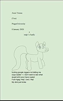 Paperback HORSE PUSSY: /mlp/'s fanfic (Black and White) Book