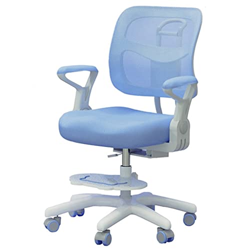 GIZNXBA Kinderdrehstuhl Jungen, Jugenddrehstuhl Mit Rollen, Ergonomischer Schreibtischstuhl Für Kinder Und Jugendliche,Computerstuhl Mit Höhenverstellbarem, Für Die Schule Cover